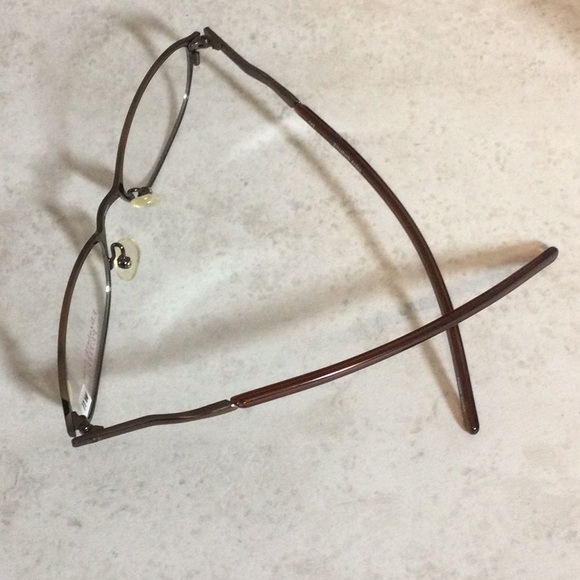 NWT Elizabeth Arden Petite copper metal eyeglasses new old stock - Picture 12 of 16